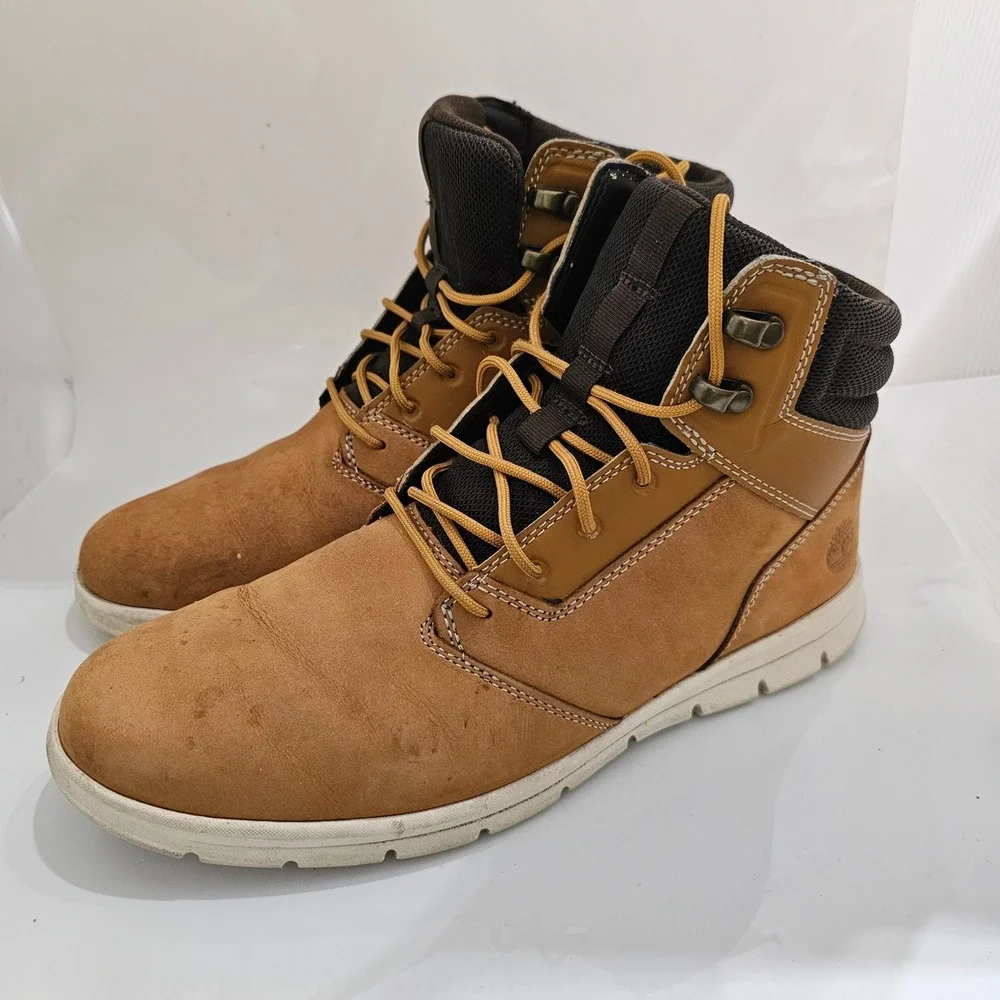 Timberland Mens Westmore Chukka Boots Wheat Nubuck HoverLite A1OEA Size 8‎